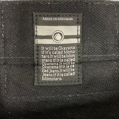 【中古品】【メンズ】 桃太郎ジーンズ MXPT10144S PAINTER DENIM ペインターデニムパンツ ボトムス ブランド 古着 156-261003-gm-01-fuzh サイズ：W30 カラー：ブラック 万代Net店