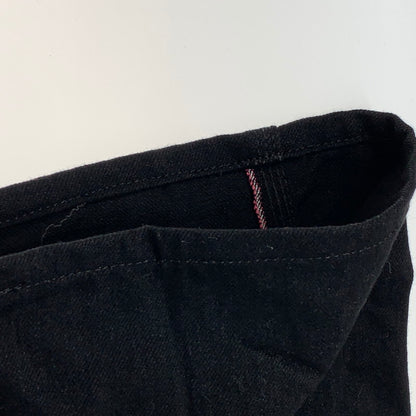 【中古品】【メンズ】 桃太郎ジーンズ MXPT10144S PAINTER DENIM ペインターデニムパンツ ボトムス ブランド 古着 156-261003-gm-01-fuzh サイズ：W30 カラー：ブラック 万代Net店