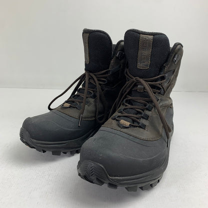 【中古品】【メンズ】 MERRELL メレル J035291 THERMO OVERLOOK 2 MID WP BOOTS サーモ オーバールック2 ミッド ブーツ 靴 164-260928-mh-13-fuzh サイズ：27cm カラー：ブラウン 万代Net店