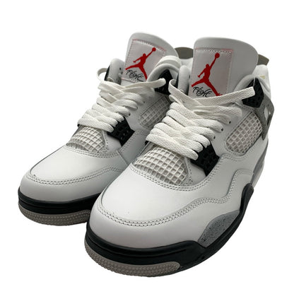 【中古品】【メンズ】 NIKE ナイキ FV5029-100 AIR JORDAN ４ RETRO WHITE CEMENT エアジョーダン スニーカー 靴 160-260926-gm-24-fuzh サイズ：27.5cm カラー：ホワイト 万代Net店