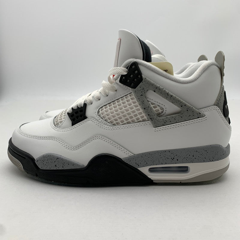 【中古品】【メンズ】 NIKE ナイキ FV5029-100 AIR JORDAN ４ RETRO WHITE CEMENT エアジョーダン スニーカー 靴 160-260926-gm-24-fuzh サイズ：27.5cm カラー：ホワイト 万代Net店