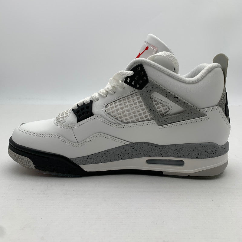 【中古品】【メンズ】 NIKE ナイキ FV5029-100 AIR JORDAN ４ RETRO WHITE CEMENT エアジョーダン スニーカー 靴 160-260926-gm-24-fuzh サイズ：27.5cm カラー：ホワイト 万代Net店