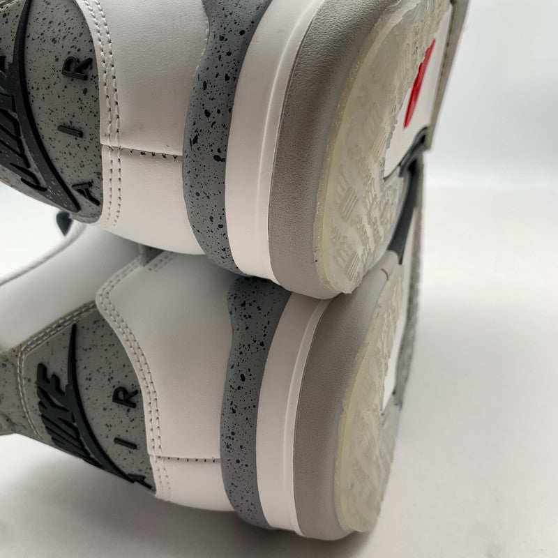 【中古品】【メンズ】 NIKE ナイキ FV5029-100 AIR JORDAN ４ RETRO WHITE CEMENT エアジョーダン スニーカー 靴 160-260926-gm-24-fuzh サイズ：27.5cm カラー：ホワイト 万代Net店