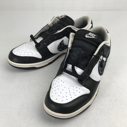 【中古品】【メンズ】 NIKE ナイキ DH4401-100 WMNS DUNK LOW ESS "BLACK PAISLEY" ダンク ロー スニーカー 靴 160-260930-mh-18-fuzh サイズ：28cm カラー：ホワイト ブラック 万代Net店