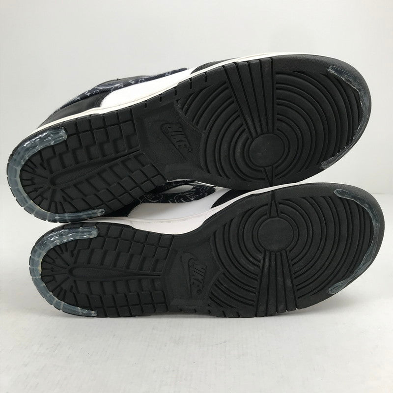 【中古品】【メンズ】 NIKE ナイキ DH4401-100 WMNS DUNK LOW ESS "BLACK PAISLEY" ダンク ロー スニーカー 靴 160-260930-mh-18-fuzh サイズ：28cm カラー：ホワイト ブラック 万代Net店