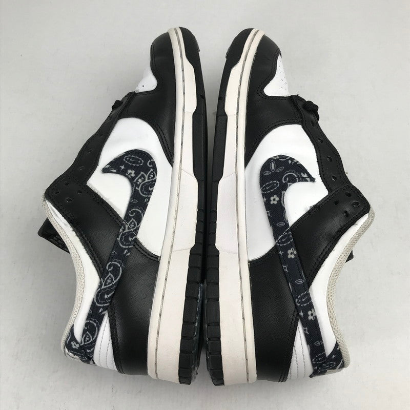 【中古品】【メンズ】 NIKE ナイキ DH4401-100 WMNS DUNK LOW ESS "BLACK PAISLEY" ダンク ロー スニーカー 靴 160-260930-mh-18-fuzh サイズ：28cm カラー：ホワイト ブラック 万代Net店