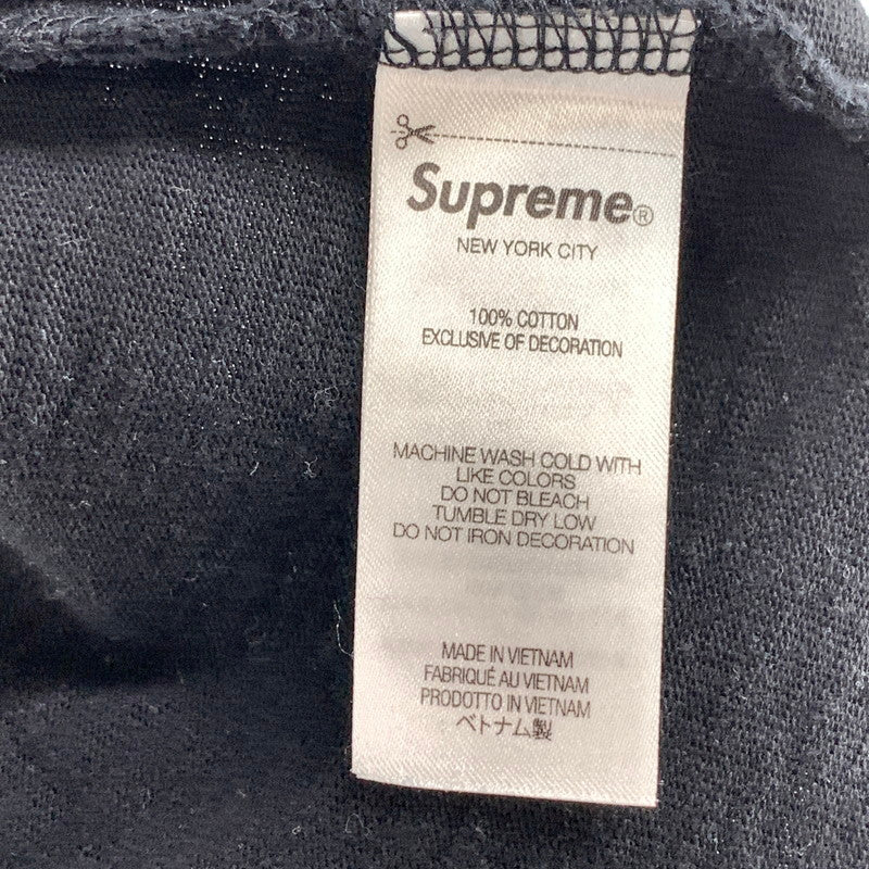 【中古品】【メンズ】 SUPREME シュプリーム POCKET TEE ポケット 半袖Tシャツ カットソー 149-260926-gm-16-fuzh サイズ：L カラー：ブラック 万代Net店