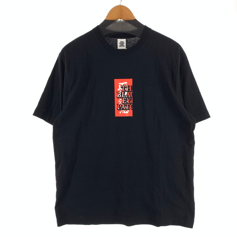 【中古品】【メンズ】 THE BLACK EYE PATCH SUPPORT YOUR LOCAL SS TEE ブラックアイパッチ 半袖Tシャツ カットソー 142-260926-gm-21-fuzh サイズ：L カラー：ブラック 万代Net店