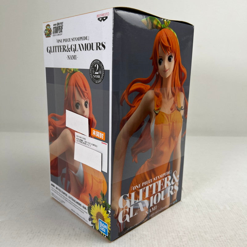 【中古美品】 未開封 劇場版 『ONE PIECE STAMPEDE』 GLITTER&GLAMOURS ナミ A ワンピース フィギュア 048-260929-io-05-fuzh 万代Net店