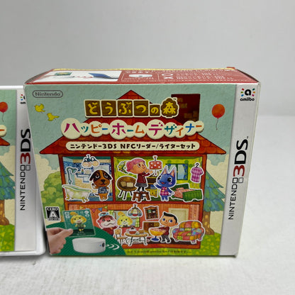 【中古品】 Nintendo 3DS どうぶつの森 ハッピーホームデザイナー NFCリーダー同梱版 レトロゲーム ※ソフト裏側汚れあり・外箱傷みあり [CERO区分_A / 全年齢対象商品] 030-260927-io-40-fuzh 万代Net店