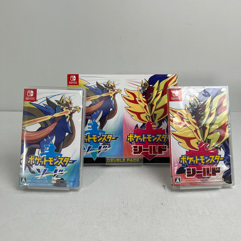 【中古品】 【限定】 ポケットモンスター ソード・シールド ダブルパック ETC ポケモン ※外箱傷みあり [CERO区分_A / 全年齢対象商品] 029-260927-io-33-fuz 万代Net店