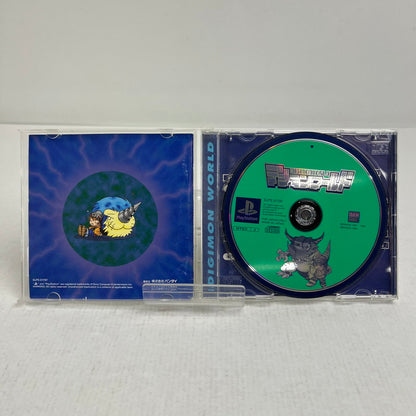 【中古品】 PS プレステ デジモンワールド プレイステーション レトロゲーム ※取説傷みあり 023-260927-io-38-fuzh 万代Net店