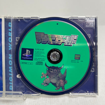 【中古品】 PS プレステ デジモンワールド プレイステーション レトロゲーム ※取説傷みあり 023-260927-io-38-fuzh 万代Net店