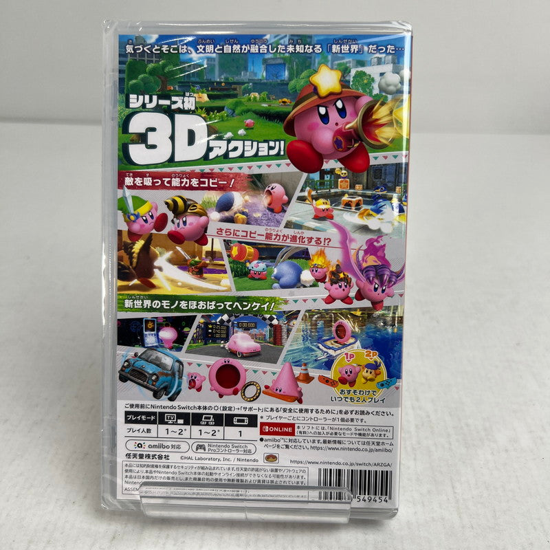 【中古美品】 未開封 星のカービィ ディスカバリー Nintendo Switch ニンテンドースイッチ ゲームソフト [CERO区分_A / 全年齢対象商品] 029-260927-io-31-fuz 万代Net店