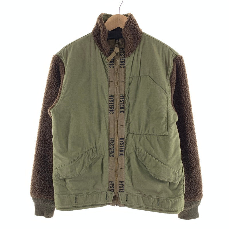 【中古品】【メンズ】 HYSTERIC GLAMOUR ヒステリックグラマー 02203AB17 アーミーリメイクフィールドジャケット 140-260927-gm-26-fuzh サイズ：S カラー：カーキ 万代Net店