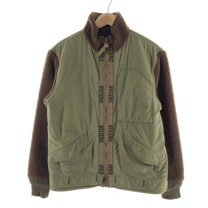 【中古品】【メンズ】 HYSTERIC GLAMOUR ヒステリックグラマー 02203AB17 アーミーリメイクフィールドジャケット 140-260927-gm-26-fuzh サイズ：S カラー：カーキ 万代Net店