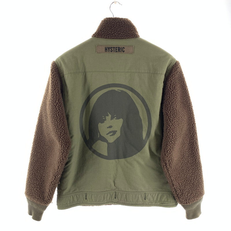 【中古品】【メンズ】 HYSTERIC GLAMOUR ヒステリックグラマー 02203AB17 アーミーリメイクフィールドジャケット 140-260927-gm-26-fuzh サイズ：S カラー：カーキ 万代Net店
