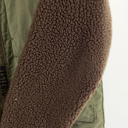 【中古品】【メンズ】 HYSTERIC GLAMOUR ヒステリックグラマー 02203AB17 アーミーリメイクフィールドジャケット 140-260927-gm-26-fuzh サイズ：S カラー：カーキ 万代Net店