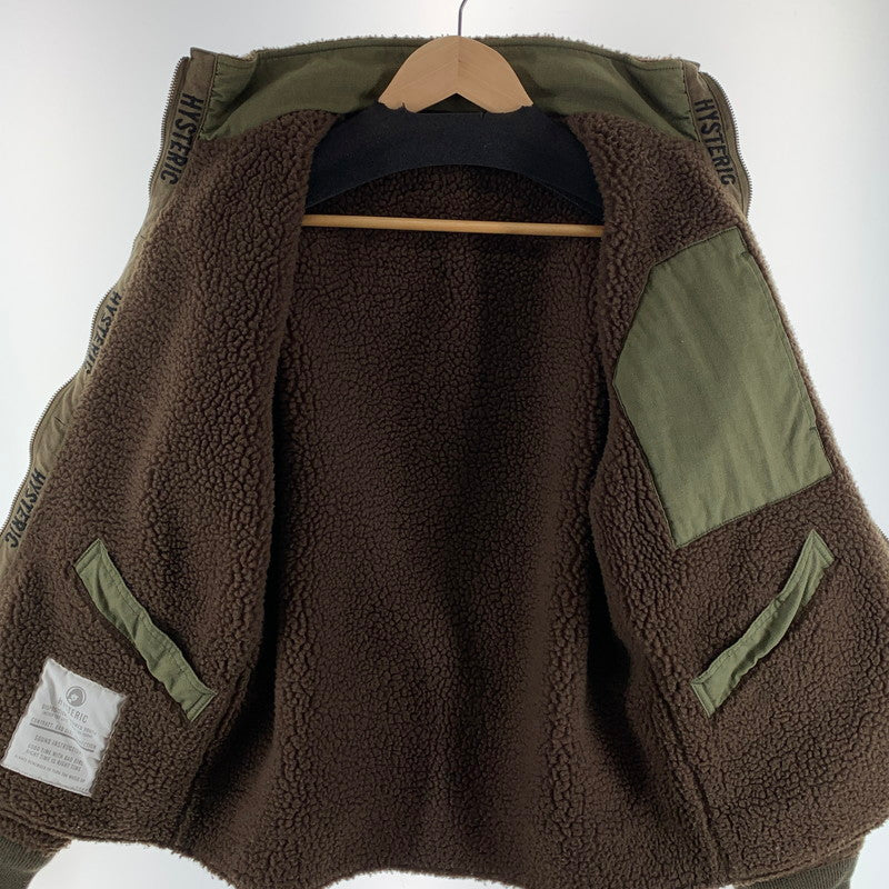 【中古品】【メンズ】 HYSTERIC GLAMOUR ヒステリックグラマー 02203AB17 アーミーリメイクフィールドジャケット 140-260927-gm-26-fuzh サイズ：S カラー：カーキ 万代Net店
