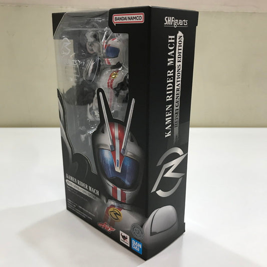 【中古美品】 未開封 仮面ライダードライブ S.H.Figuarts 仮面ライダーマッハ 平成ジェネレーションズエディション フィギュア ※箱傷みあり 044-260928-io-09-fuzh 万代Net店