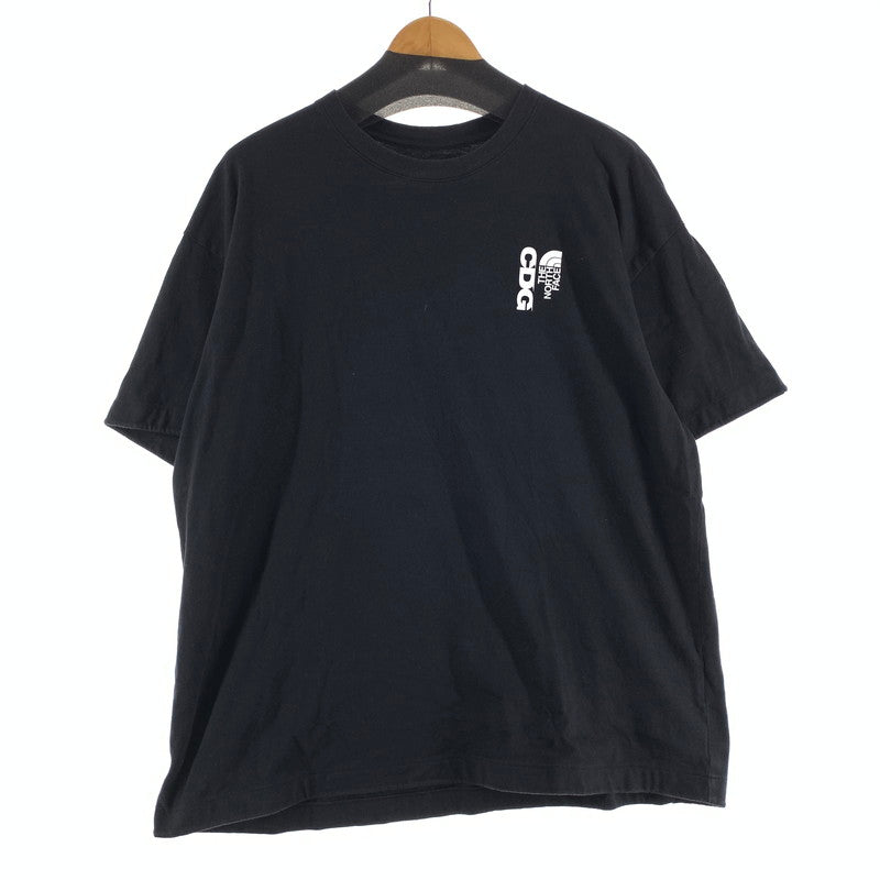【中古品】【メンズ】 CDG×THE NORTH FACE シーディージー×ザ・ノースフェイス 26SS 限定Tシャツ 140-260928-ny-07-fuzh サイズ：M カラー：ブラック 万代Net店