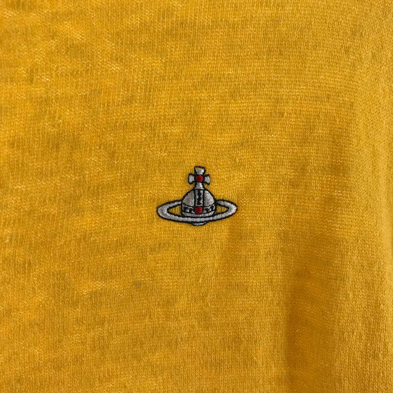 【中古品】【レディース】 VIVIENNE WESTWOOD RED LABEL ヴィヴィアンウエストウッド レッドレーベル CARDIGAN YELLOW カーディガン 170-261018-io-13-fuzh サイズ：3 カラー：イエロー 万代Net店
