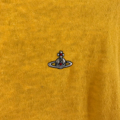 【中古品】【レディース】 VIVIENNE WESTWOOD RED LABEL ヴィヴィアンウエストウッド レッドレーベル CARDIGAN YELLOW カーディガン 170-261018-io-13-fuzh サイズ：3 カラー：イエロー 万代Net店