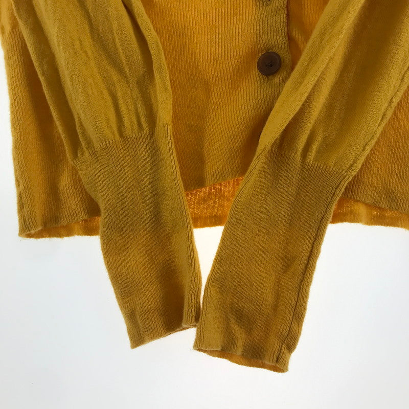 【中古品】【レディース】 VIVIENNE WESTWOOD RED LABEL ヴィヴィアンウエストウッド レッドレーベル CARDIGAN YELLOW カーディガン 170-261018-io-13-fuzh サイズ：3 カラー：イエロー 万代Net店
