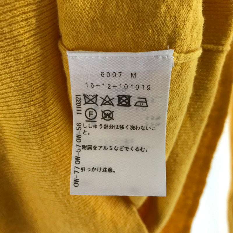 【中古品】【レディース】 VIVIENNE WESTWOOD RED LABEL ヴィヴィアンウエストウッド レッドレーベル CARDIGAN YELLOW カーディガン 170-261018-io-13-fuzh サイズ：3 カラー：イエロー 万代Net店
