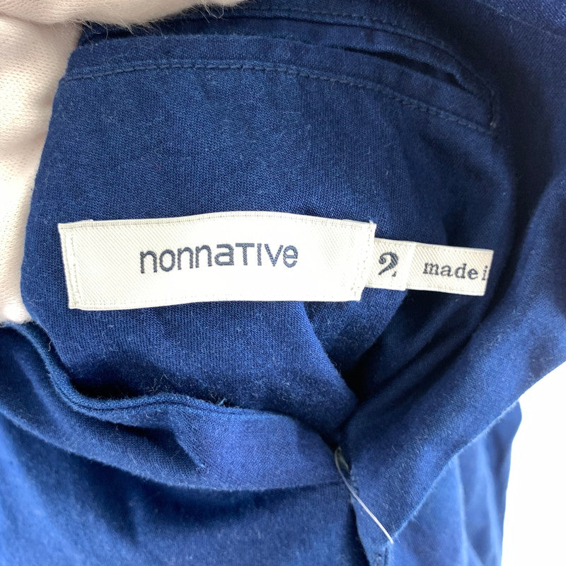 【中古品】【メンズ】 NONNATIVE ノンネイティブ ジャケット 140-260930-ny-01-fuzh サイズ：2 カラー：ブルー 万代Net店