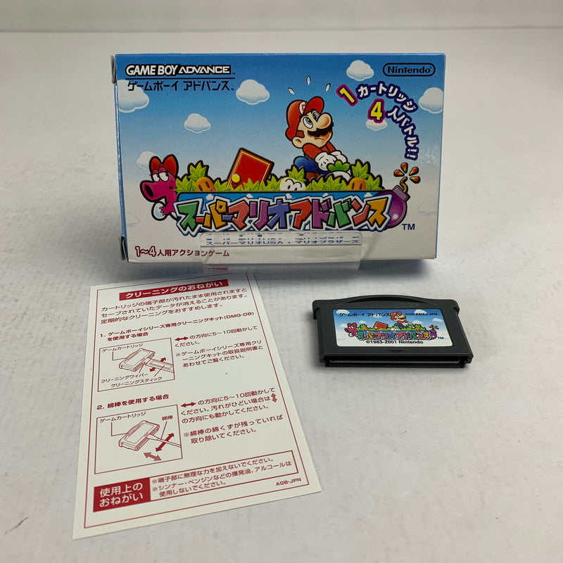 【中古品】 Nintendo GAME BOY ADVANCE GBA ニンテンドー ゲームボーイ アドバンス ソフトスーパーマリオアドバンス 023-260928-mh-03-fuzh 万代Net店