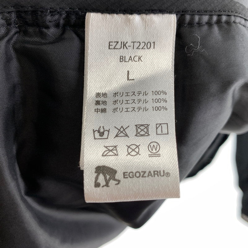 【中古品】【メンズ】 EGOZARU エゴザル EZJK-T2201 3WAY JACKET ジャケット 142-260928-ny-06-fuzh サイズ：L カラー：ブラック 万代Net店