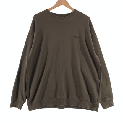 【中古品】【メンズ】 SNOW PEAK スノーピーク SPE-SW-23AU002 SWEAT PULLOVER　スウェット プルオーバー 144-260928-ny-05-fuzh サイズ：XL カラー：オリーブ 万代Net店