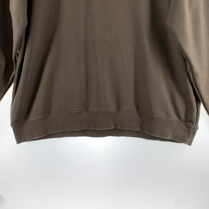 【中古品】【メンズ】 SNOW PEAK スノーピーク SPE-SW-23AU002 SWEAT PULLOVER　スウェット プルオーバー 144-260928-ny-05-fuzh サイズ：XL カラー：オリーブ 万代Net店