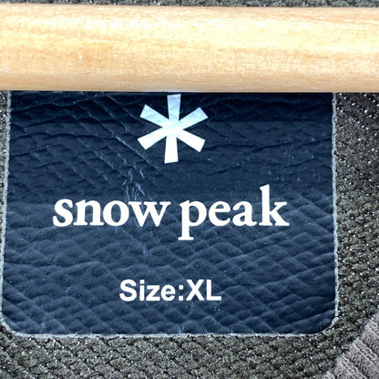 【中古品】【メンズ】 SNOW PEAK スノーピーク SPE-SW-23AU002 SWEAT PULLOVER　スウェット プルオーバー 144-260928-ny-05-fuzh サイズ：XL カラー：オリーブ 万代Net店
