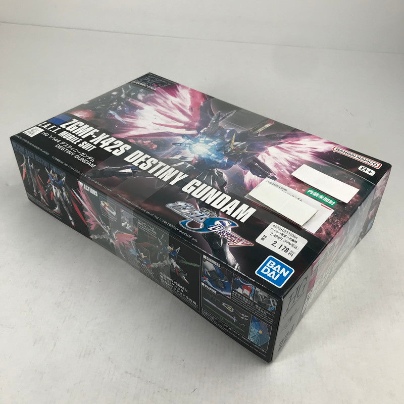 【中古美品】 内装未開封 HG エイチジー デスティニーガンダム ガンダム ガンプラ プラモデル プラモ ※値段シール直貼りあり 058-261009-io-65-fuzh 万代Net店