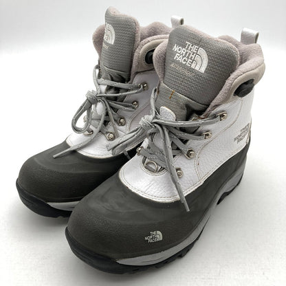 【中古品】【レディース】 THE NORTH FACE ザ・ノースフェイス マウンテンブーツ 靴 167-260929-vt-82-fuzh サイズ：24.5cm カラー：ホワイト 万代Net店