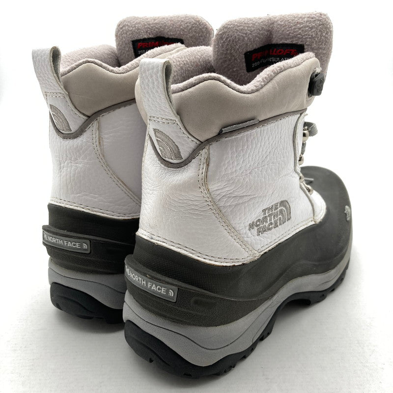 【中古品】【レディース】 THE NORTH FACE ザ・ノースフェイス マウンテンブーツ 靴 167-260929-vt-82-fuzh サイズ：24.5cm カラー：ホワイト 万代Net店