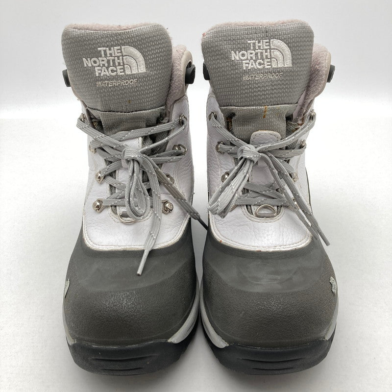 【中古品】【レディース】 THE NORTH FACE ザ・ノースフェイス マウンテンブーツ 靴 167-260929-vt-82-fuzh サイズ：24.5cm カラー：ホワイト 万代Net店