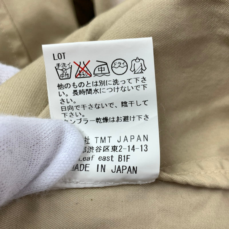 【中古品】【メンズ】 TMT ティーエムティー ジャケット 140-260929-ny-06-fuzh サイズ：XL カラー：ベージュ 万代Net店