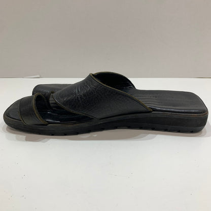 【中古品】【メンズ】 RIPVANWINKLE リップヴァンウィンクル サンダル 靴 BLACK 本体のみ ※型崩れ・使用感あり 164-261028-io-06-fuzh サイズ：F カラー：ブラック 万代Net店