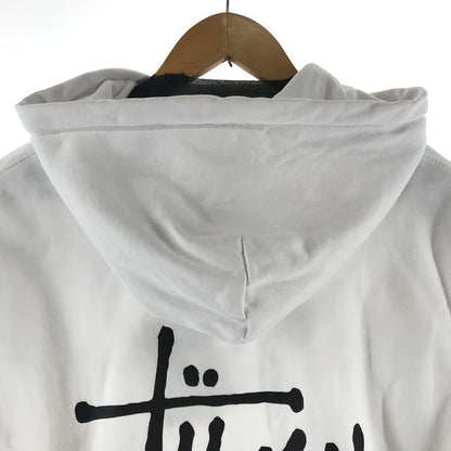 【中古品】【メンズ】 STUSSY ステューシー BASIC HOODIE フーディー パーカー カラーWHITE SIZE:M 142-260930-ky-02-fuzh 万代Net店