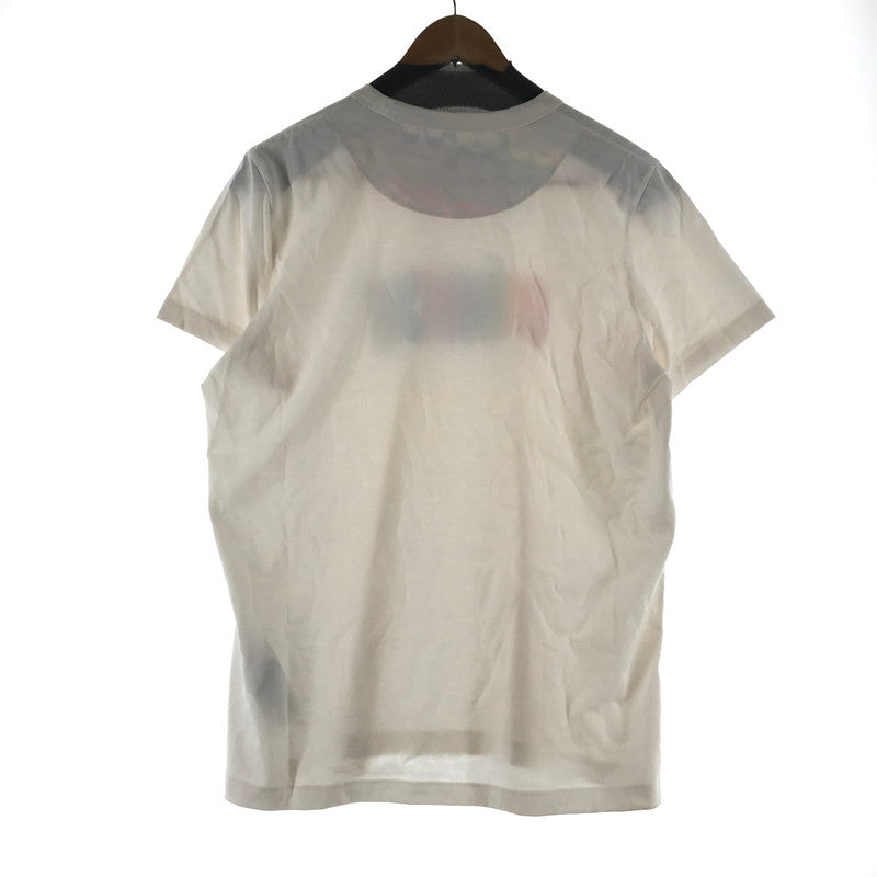 【中古品】【メンズ】 COACH コーチ C9791-WHT RAINBOW SIGNATURE T-SHIRT Tシャツ カラーWHITE SIZE:M ※シミ.汚れ有 170-260930-ky-01-fuzh 万代Net店