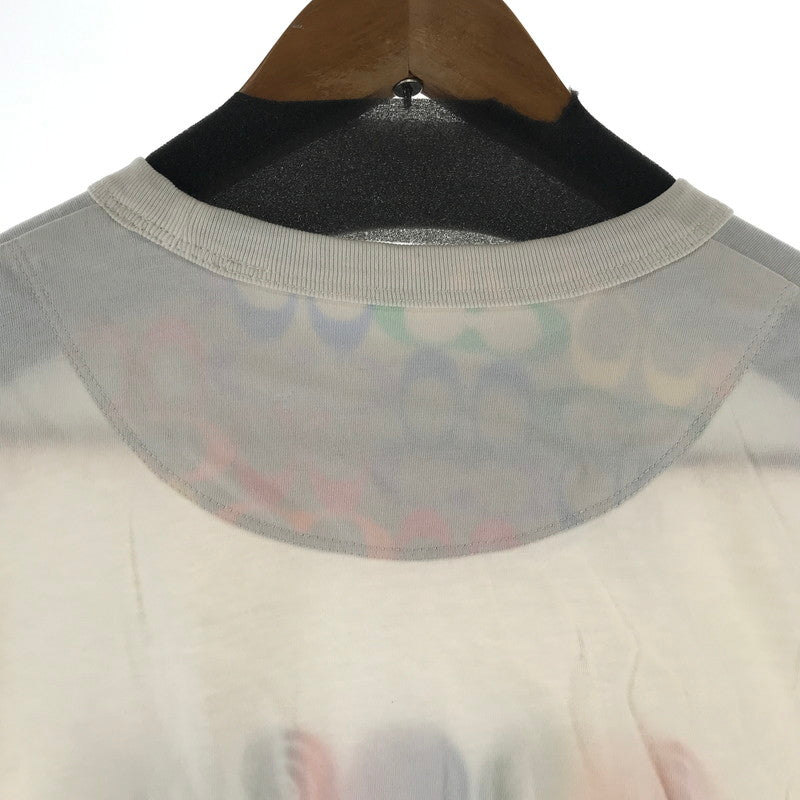 【中古品】【メンズ】 COACH コーチ C9791-WHT RAINBOW SIGNATURE T-SHIRT Tシャツ カラーWHITE SIZE:M ※シミ.汚れ有 170-260930-ky-01-fuzh 万代Net店