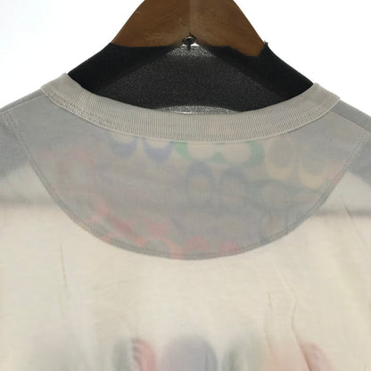 【中古品】【メンズ】 COACH コーチ C9791-WHT RAINBOW SIGNATURE T-SHIRT Tシャツ カラーWHITE SIZE:M ※シミ.汚れ有 170-260930-ky-01-fuzh 万代Net店