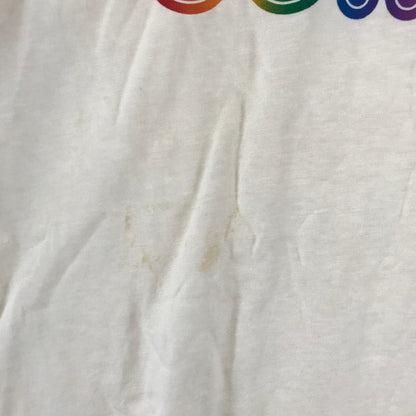 【中古品】【メンズ】 COACH コーチ C9791-WHT RAINBOW SIGNATURE T-SHIRT Tシャツ カラーWHITE SIZE:M ※シミ.汚れ有 170-260930-ky-01-fuzh 万代Net店