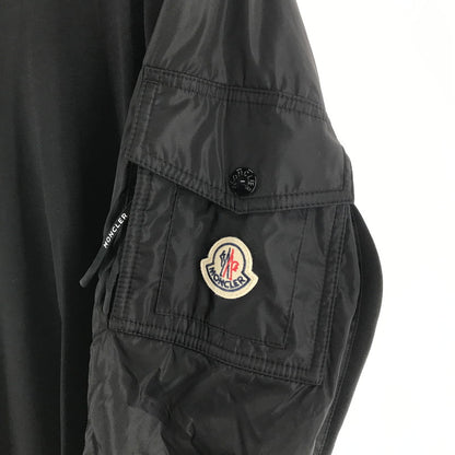 【中古品】【メンズ】 MONCLER モンクレール K20918G00049 89A8F CREW NECK SWEAT SHIRT クルーネック スェットシャツ カラーBLACK SIZE:S 専用ハンガー付属 141-260930-ky-10-fuzh 万代Net店
