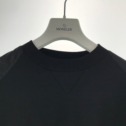 【中古品】【メンズ】 MONCLER モンクレール K20918G00049 89A8F CREW NECK SWEAT SHIRT クルーネック スェットシャツ カラーBLACK SIZE:S 専用ハンガー付属 141-260930-ky-10-fuzh 万代Net店