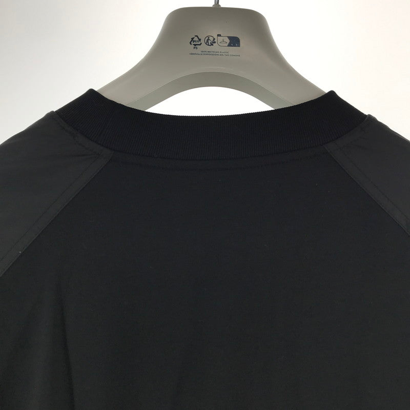 【中古品】【メンズ】 MONCLER モンクレール K20918G00049 89A8F CREW NECK SWEAT SHIRT クルーネック スェットシャツ カラーBLACK SIZE:S 専用ハンガー付属 141-260930-ky-10-fuzh 万代Net店