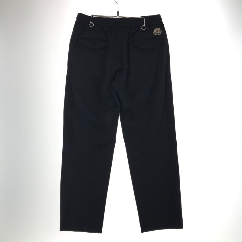 【中古品】【メンズ】 MONCLER モンクレール K20912A00022 89ALO EASY PANTS パンツ カラーBLACK SIZE:44 ※汚れ有 141-260930-ky-09-fuzh 万代Net店